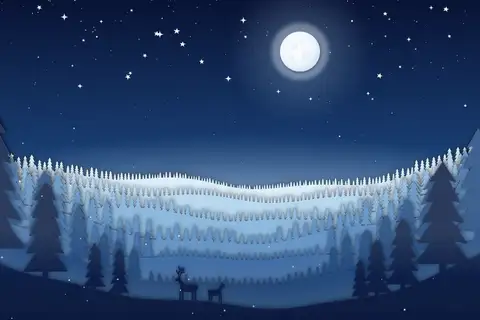 Paper Cut Forest