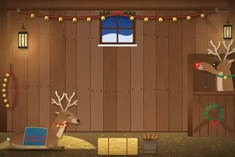 Reindeer Stable Night