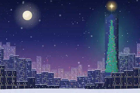 Skyline Snowfall